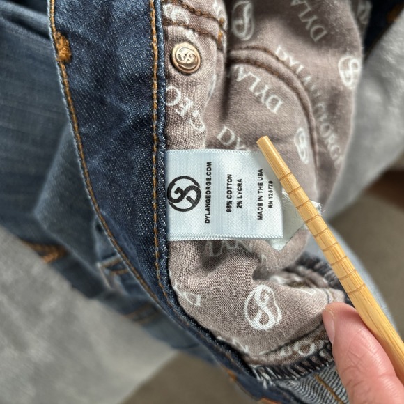 Dylan & George Jeans Womens 26 Blue Elizabeth Low Rise Boot Cut mes. (28.5x30) - Picture 9 of 13